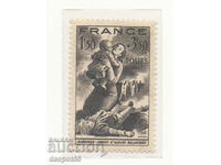 1943 France. Charity brand - for the victims of war