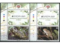 Чисти марки  Европа СЕПТ  2021  от  Малта