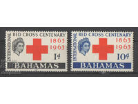 1963. Guyana. 100 years of the International Red Cross.