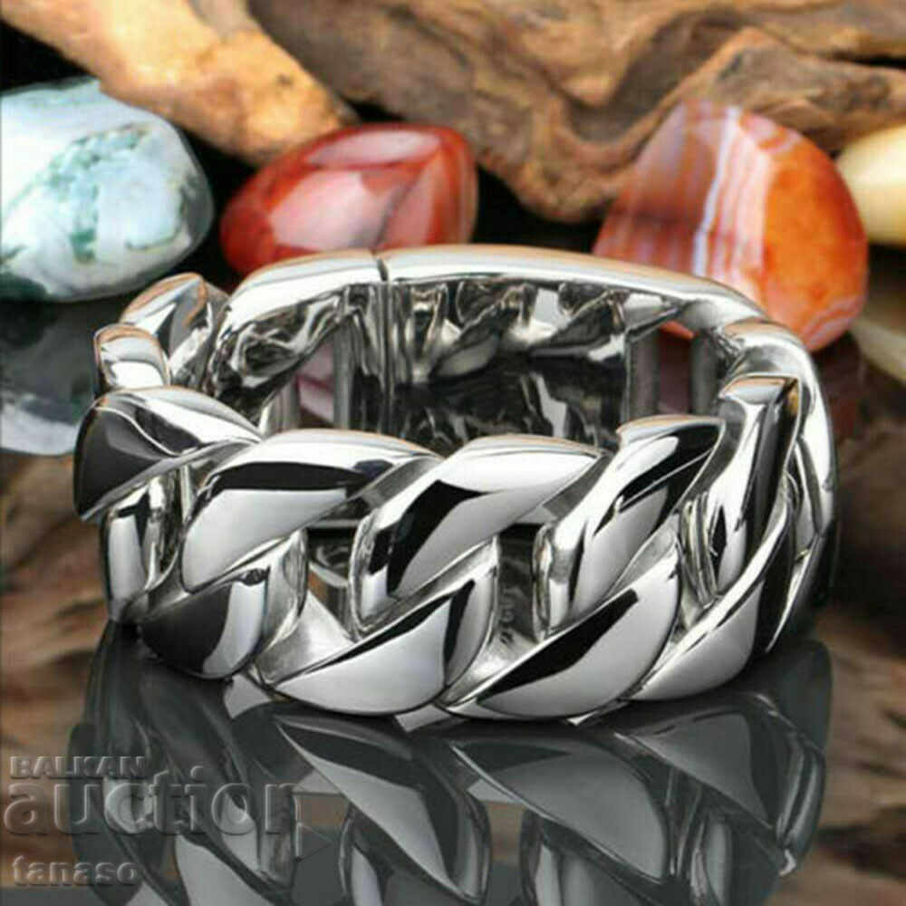 Chain design ring, silver-plated with price 20.00 BGN | € 10.23 Chain design ring, silver-plated with price 20.00 BGN | € 10.23