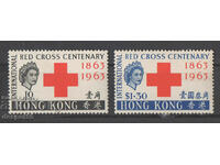1963. Hong Kong. 100 years of the International Red Cross