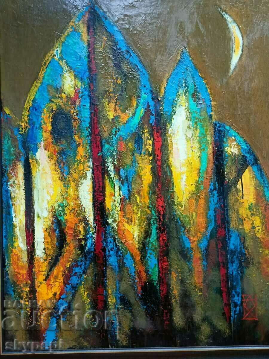 Auction Painting by Angel Hristov Auction Painting by Angel Hristov