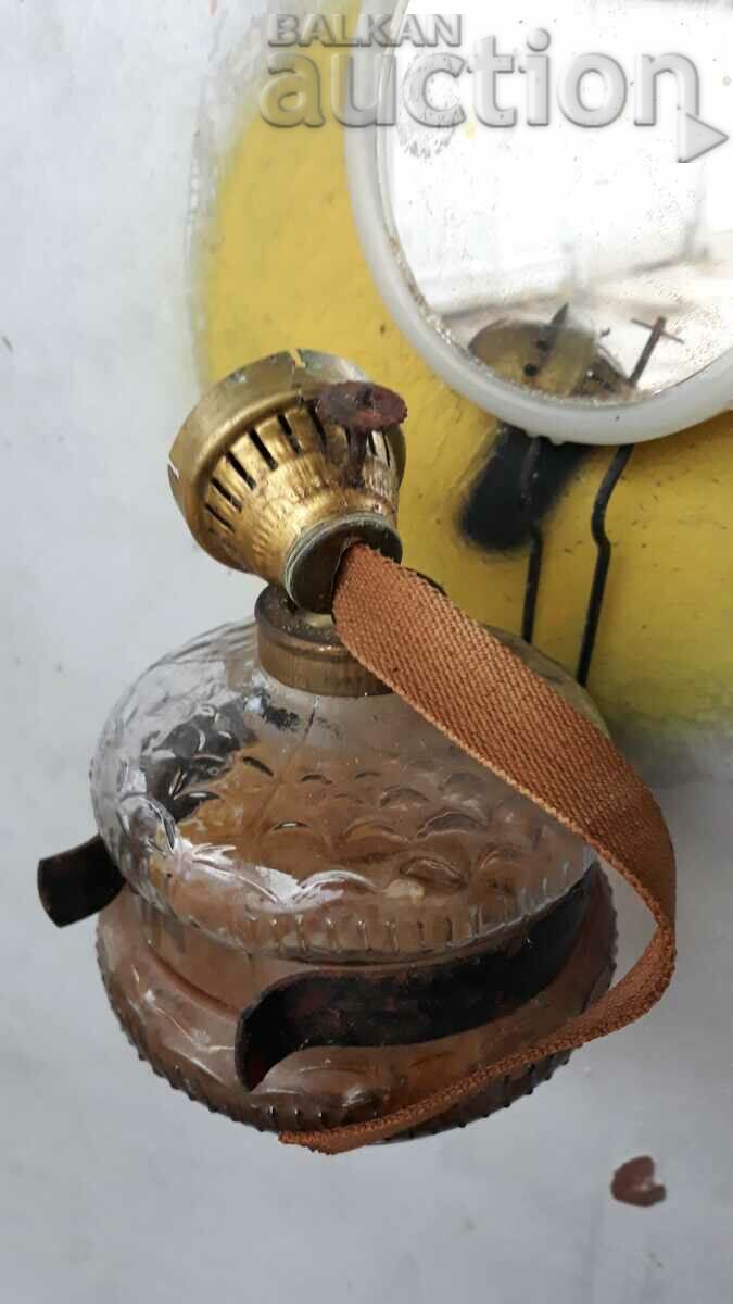 antique gas gas oil lamp lamp - 5
