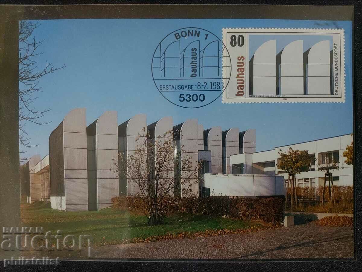 Poșta Germană - 1983 - Card Maximum