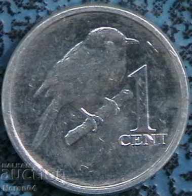 1 cent 2017, Cook Islands