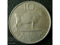 10 pence 1977 Guernsey