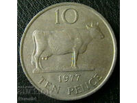 10 pence 1977, Guernsey