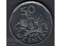 50 cents 2018, Eswatini