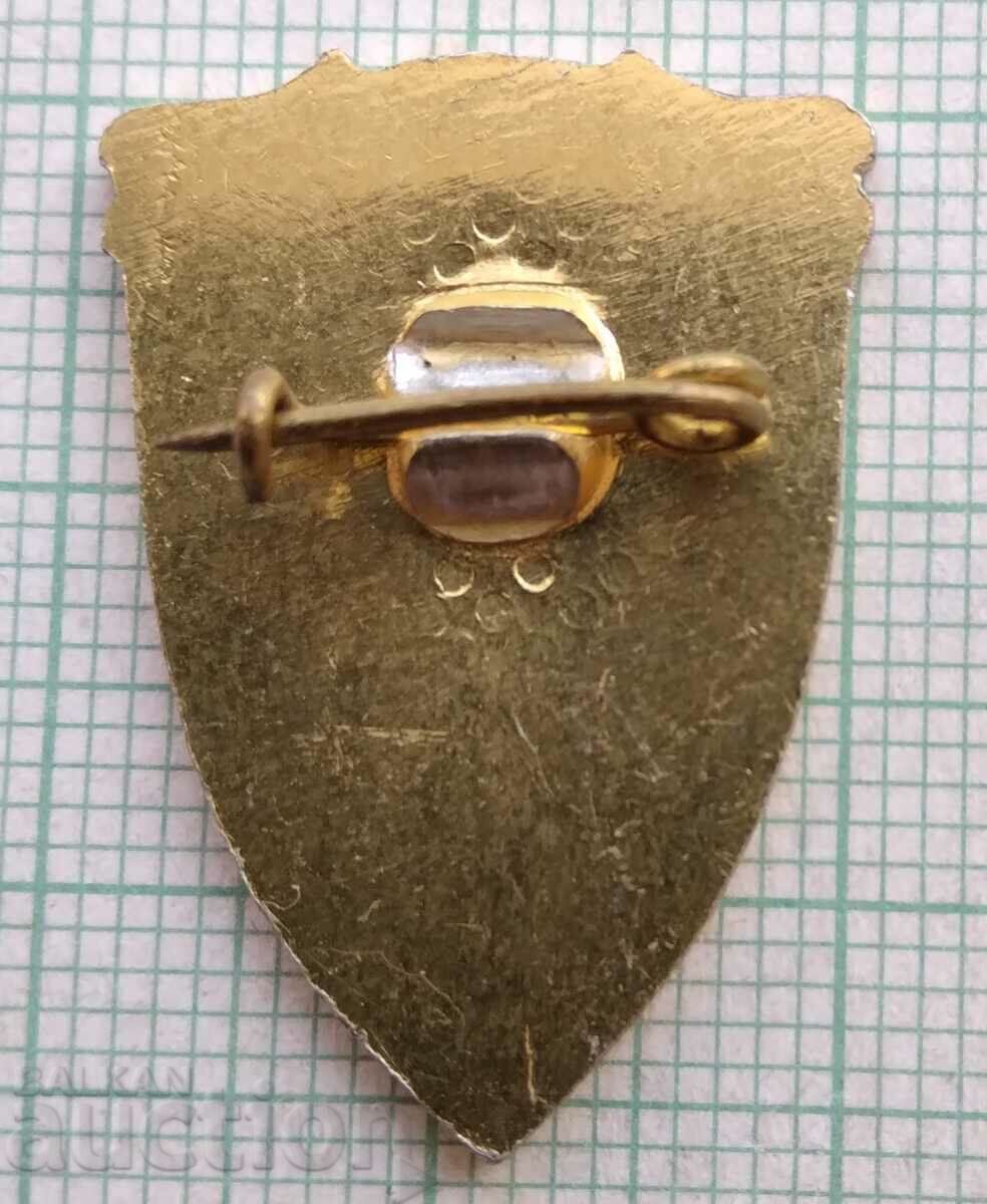 11584 Badge - coat of arms of the city of Ruse with price 2.00 BGN | € 1.02 11584 Badge - coat of arms of the city of Ruse with price 2.00 BGN | € 1.02