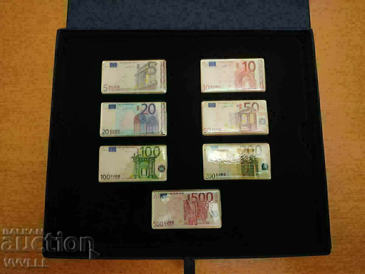 LIGURI DE AUR 10 ANI EURO. - 6 LIGURI DE AUR 10 ANI EURO. - 6