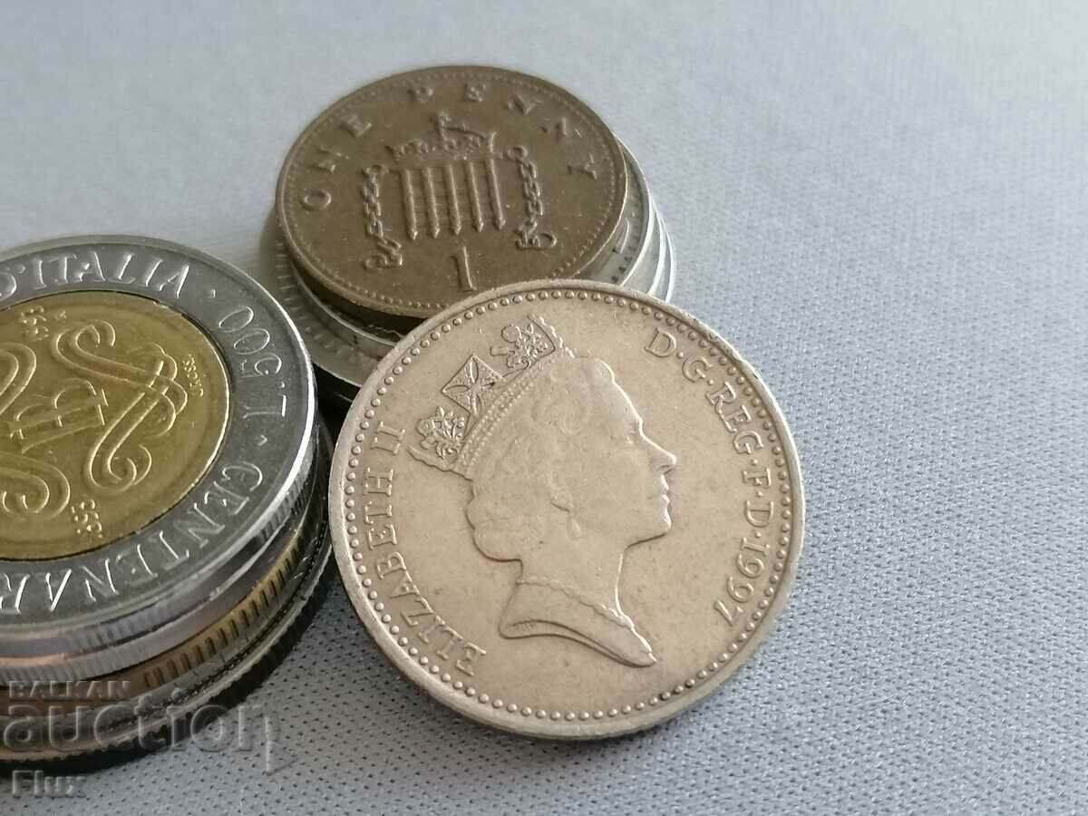 Coin - Great Britain - 10 pence | 1997 with price 1.25 BGN | € 0.64 Coin - Great Britain - 10 pence | 1997 with price 1.25 BGN | € 0.64