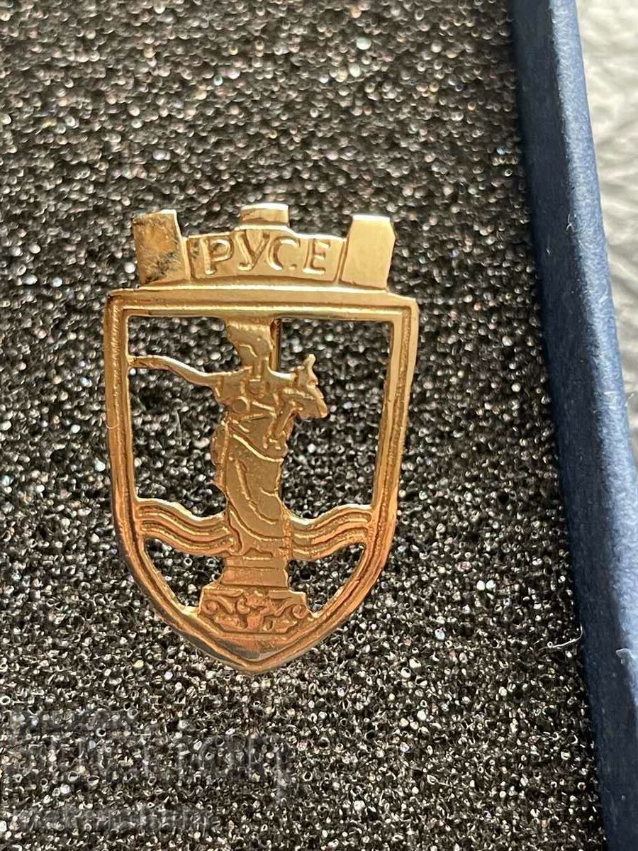 Auction Golden badge city of Ruse Auction Golden badge city of Ruse