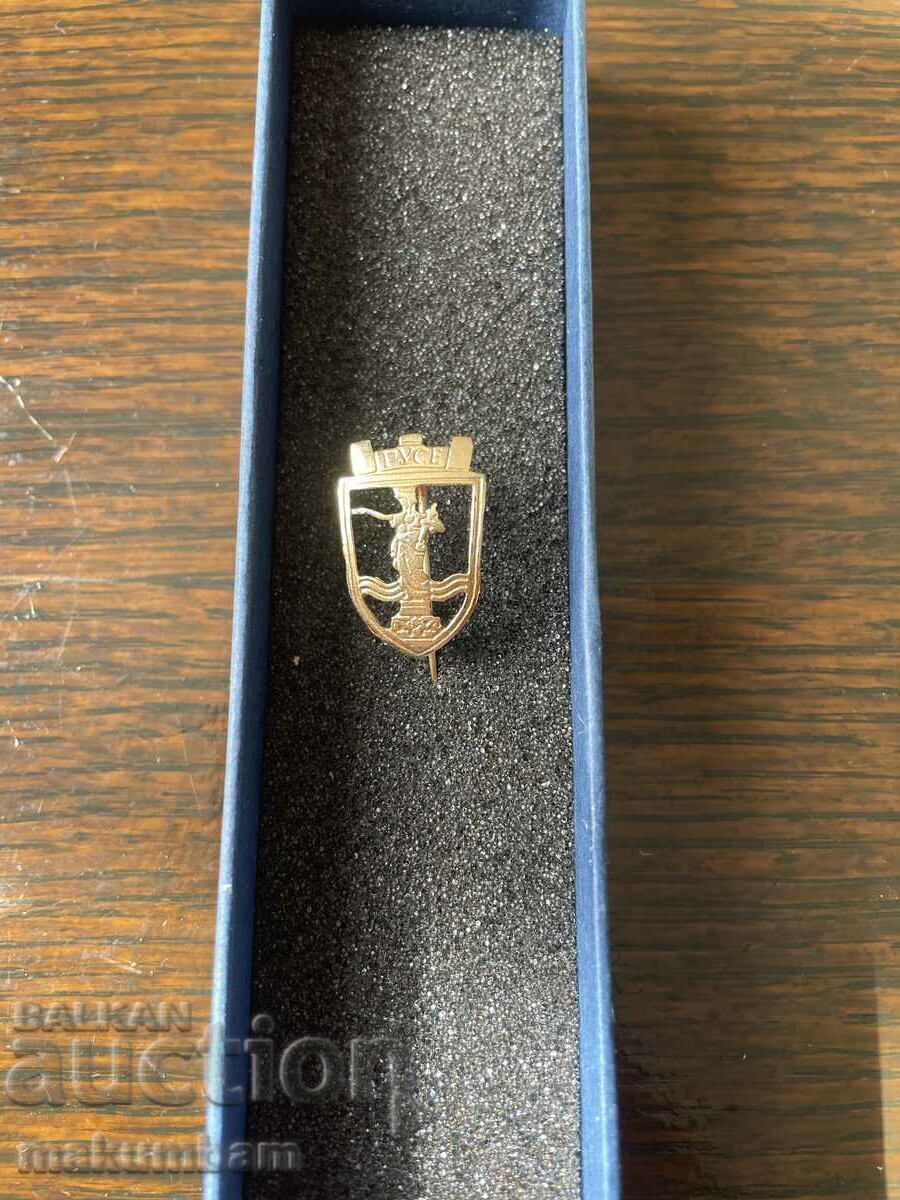 Golden badge city of Ruse Golden badge city of Ruse