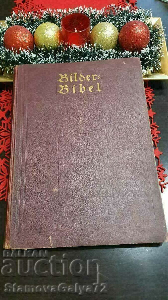 A lovely antique German picture bible A lovely antique German picture bible