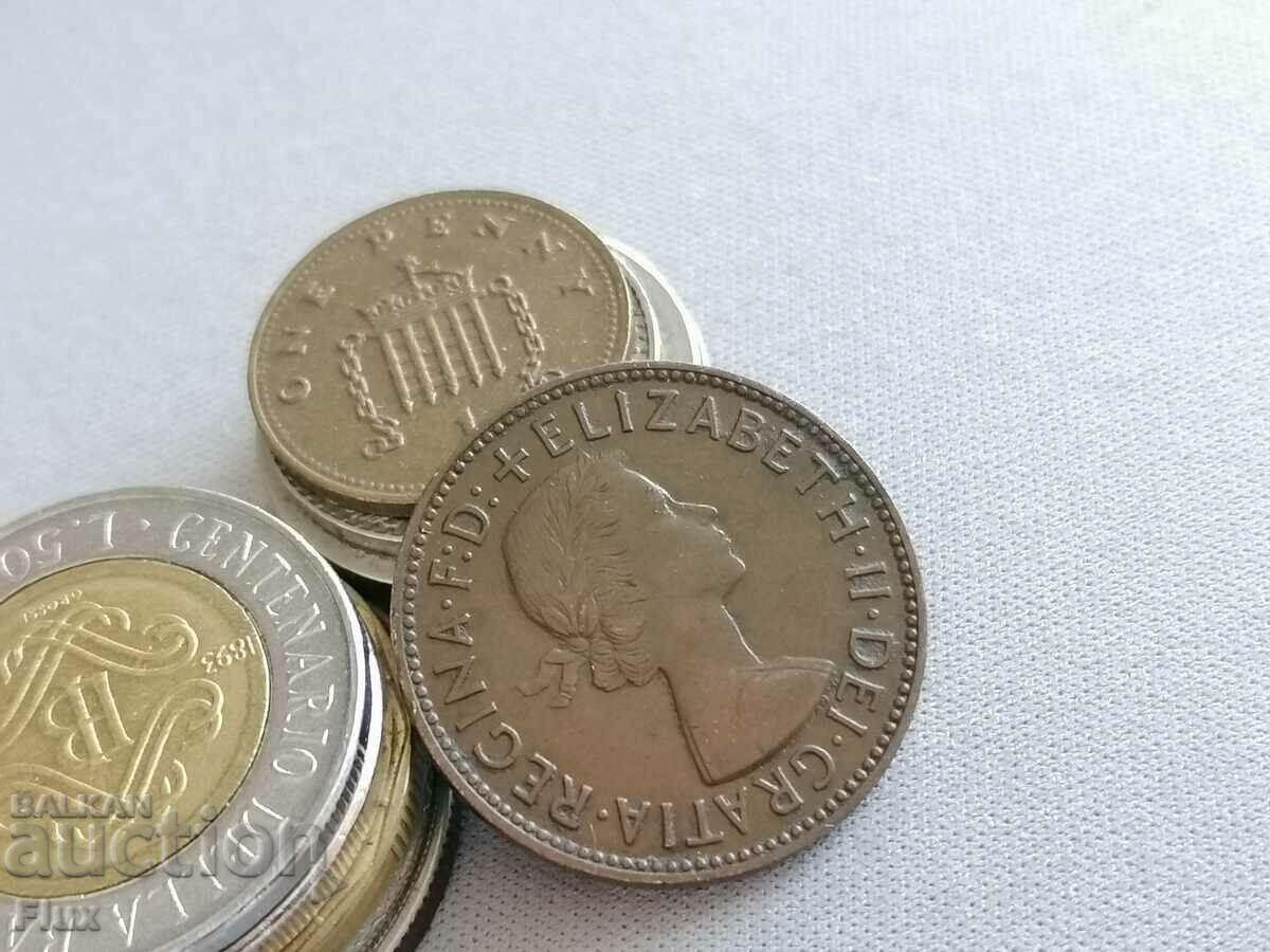 Coin - Great Britain - 1/2 (half) penny | 1958 with price 4.25 BGN | € 2.17 Coin - Great Britain - 1/2 (half) penny | 1958 with price 4.25 BGN | € 2.17