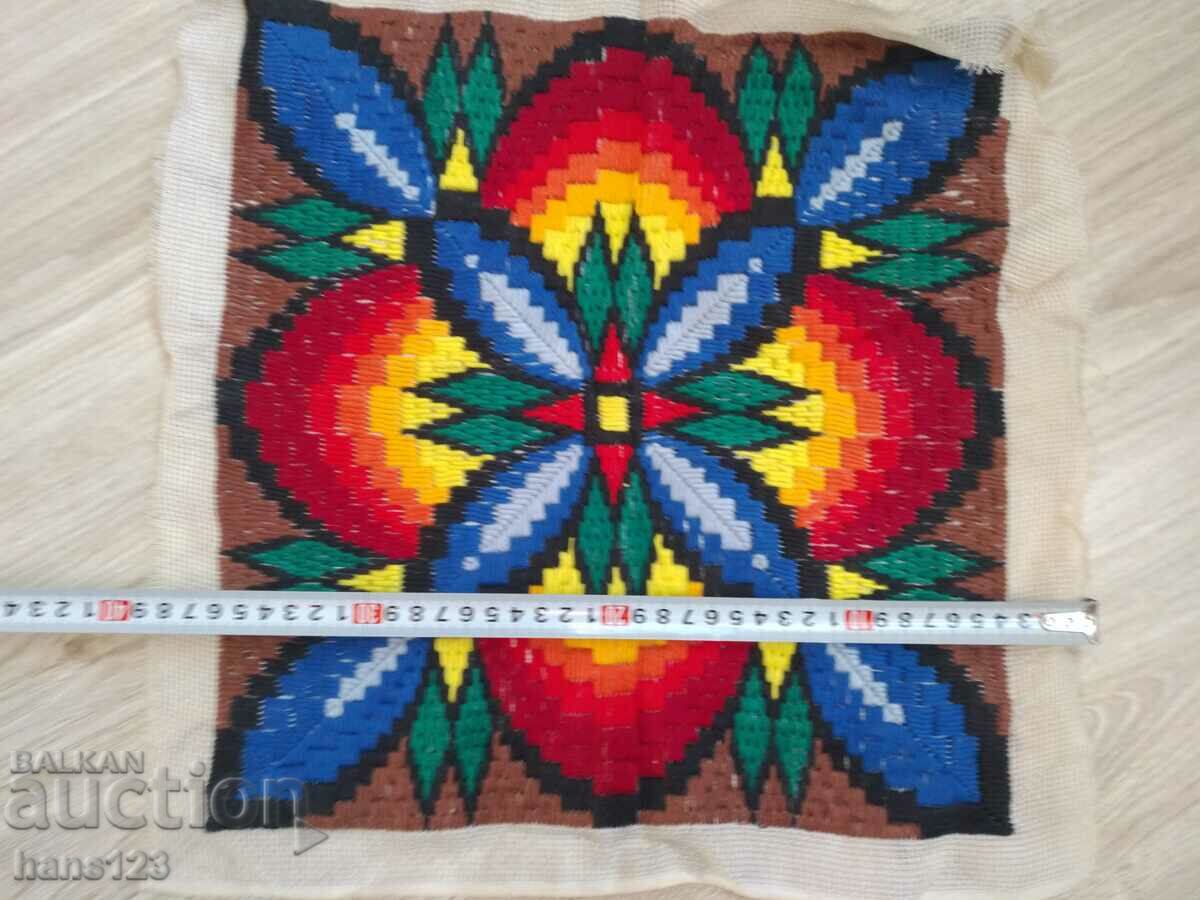 Delivery of Check, panel, panama embroidery Delivery of Check, panel, panama embroidery