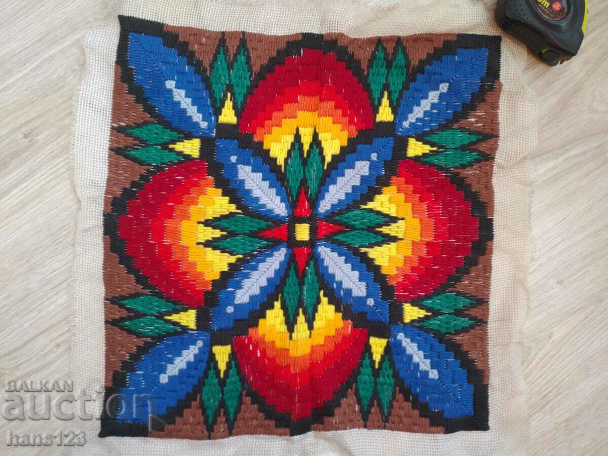 Check, panel, panama embroidery - 5 Check, panel, panama embroidery - 5