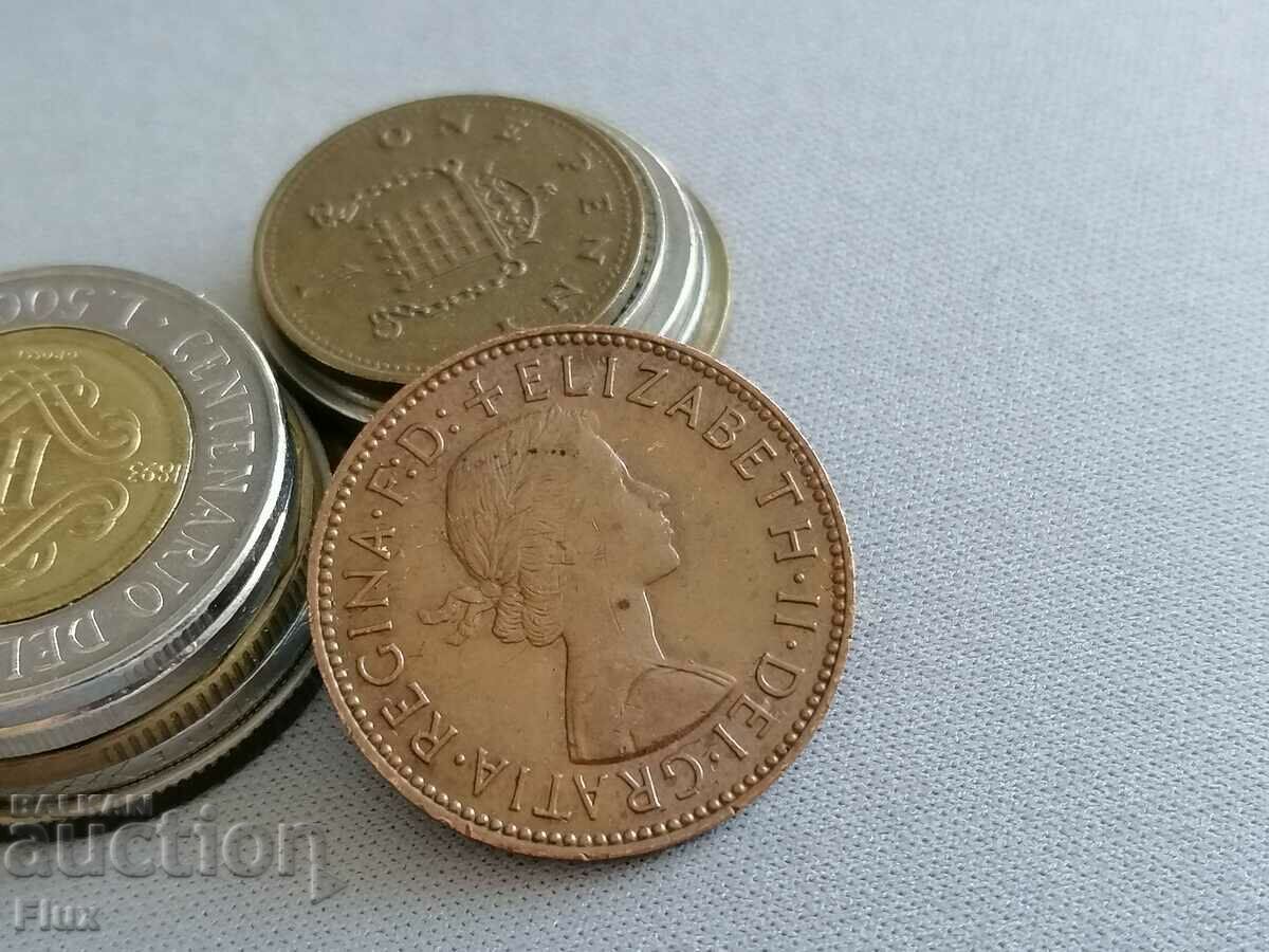 Coin - Great Britain - 1/2 (half) penny 1966 with price 4.55 BGN | € 2.33 Coin - Great Britain - 1/2 (half) penny 1966 with price 4.55 BGN | € 2.33