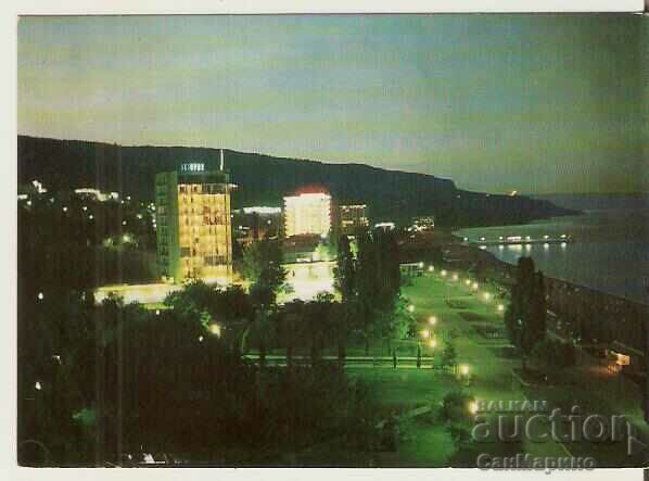 Κάρτα Bulgaria Varna Golden sands Νυχτερινή θέα 1*