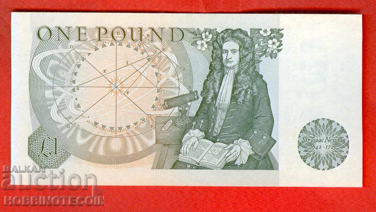 ΑΓΓΛΙΑ GRΕAND BRITAIN 1 Λίρα έκδοσης υπό 2 ΝΕΑ UNC με τιμή 22.99 BGN | € 11.75