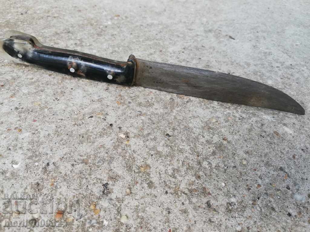 Delivery of An old hand-forged butcher's knife without a handle dagger kulak