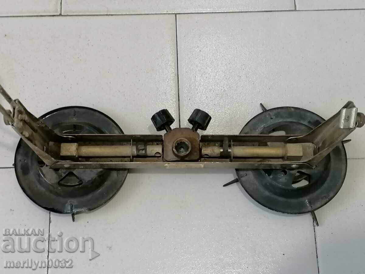 Old primus 2 burners from a gas field stove - 6 Old primus 2 burners from a gas field stove - 6