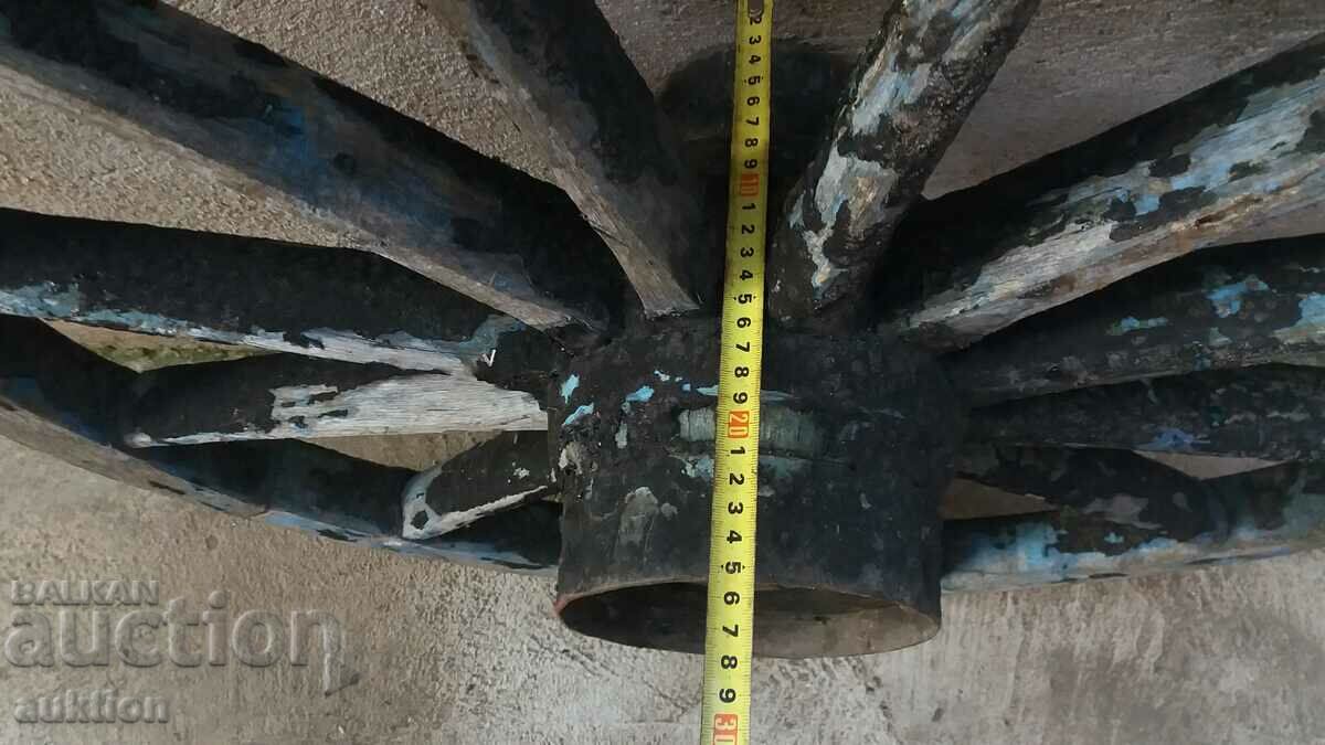 HUGE RENAISSANCE WAGON WHEEL, BICYCLE - 6