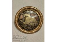 Старинна Рядка Българска Значка Търново