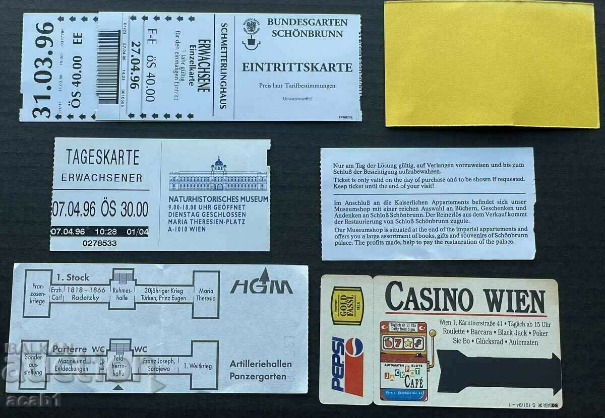 Tickets for Sights in Vienna1996 with price 6.99 BGN | € 3.57