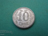 France 10 Centime 1921 Rare