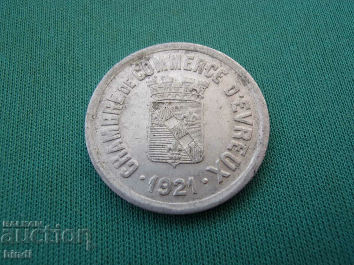 Franța 25 Santim 1921 Rare cu preț € 10.23 | 20.01 BGN