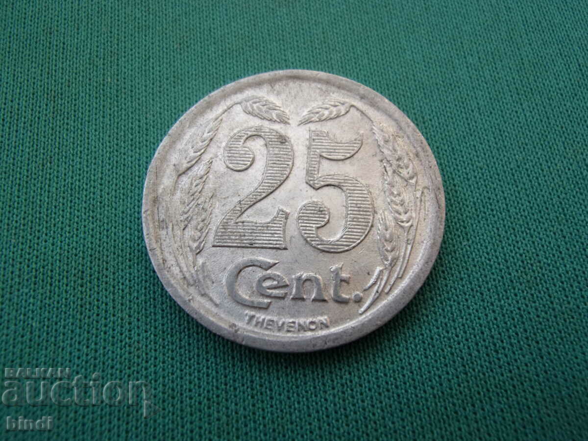 Franța 25 Santim 1921 Rare