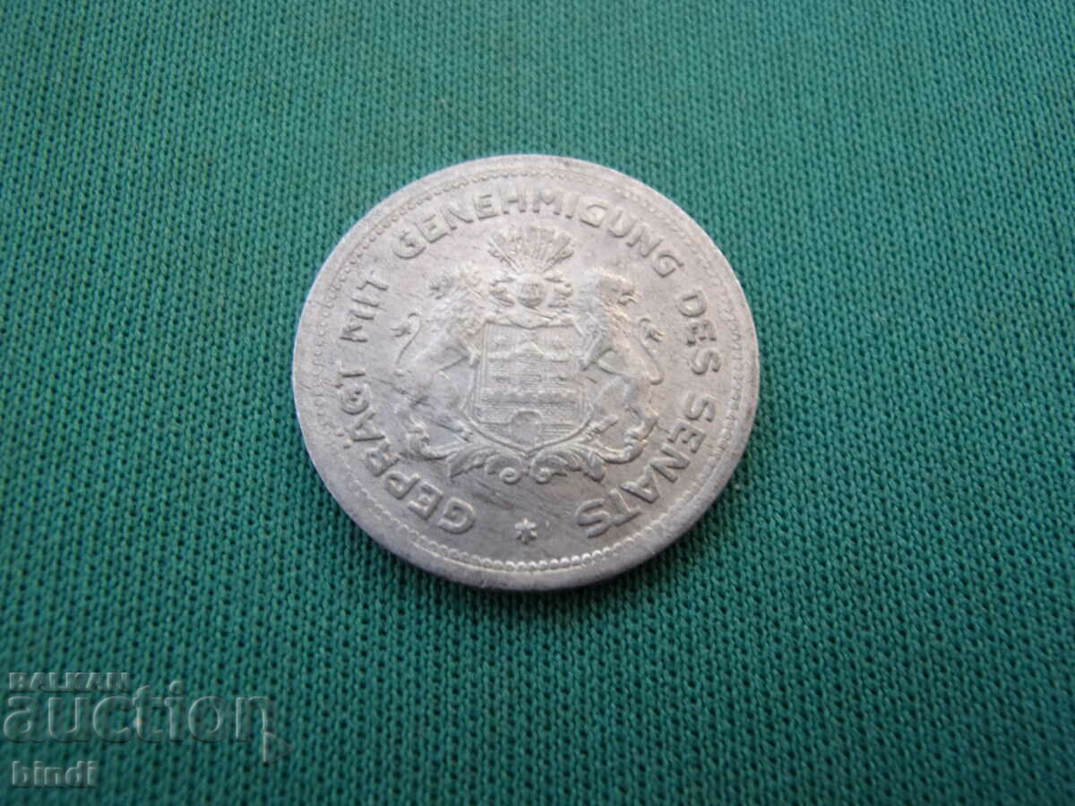 Germania-Hamburg 1/100 Mapke 1923 Rar cu preț € 5.11 | 9.99 BGN