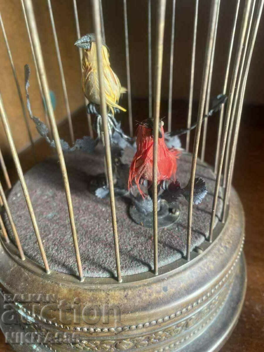 Delivery of Very rare Birds in a Cage mechanical toy