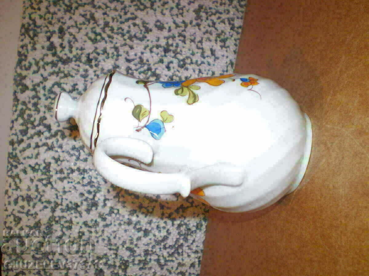 Retro jug Bulgarian Porcelain with lid - 5 Retro jug Bulgarian Porcelain with lid - 5