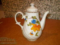 Retro jug Bulgarian Porcelain with lid