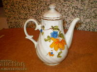 Retro jug Bulgarian Porcelain with lid