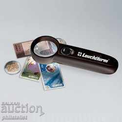 Доставка на Leuchtturm Lupe Magnifer 10х + 30х LED + UV Доставка на Leuchtturm Lupe Magnifer 10х + 30х LED + UV