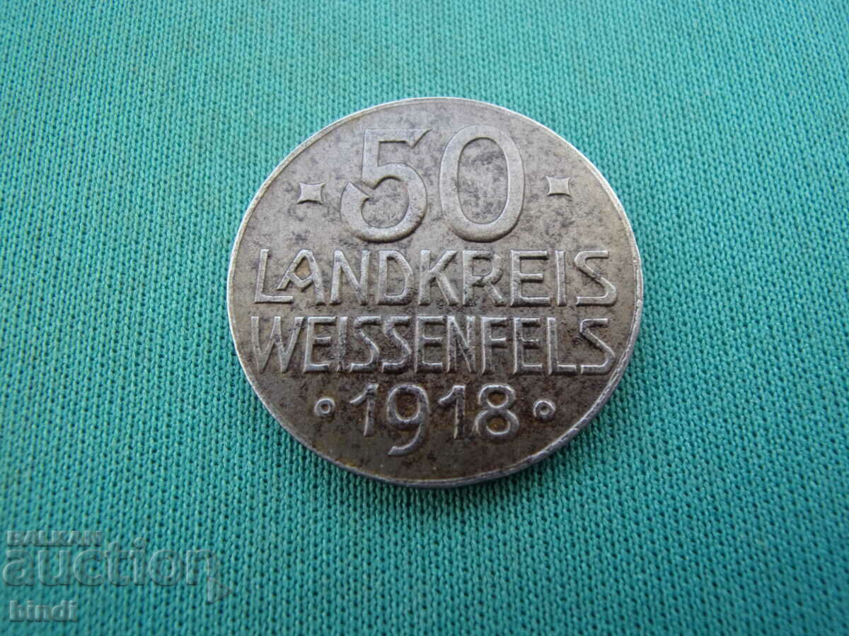 Germania 50 Pfennig 1918 Rar cu preț € 12.78 | 25.00 BGN