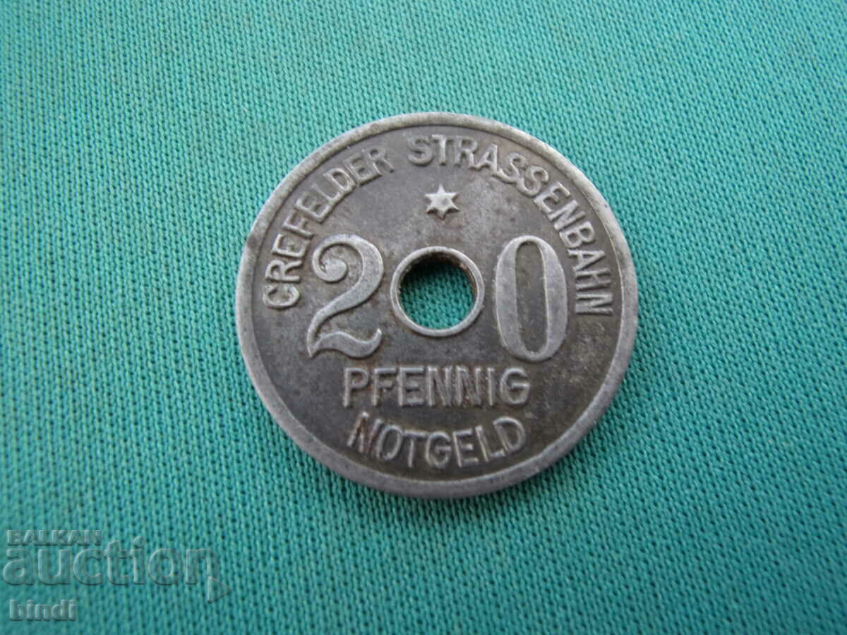 Germania 20 Pfennig 1919 Rar