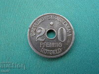 Germany 20 Pfennig 1919 Rare