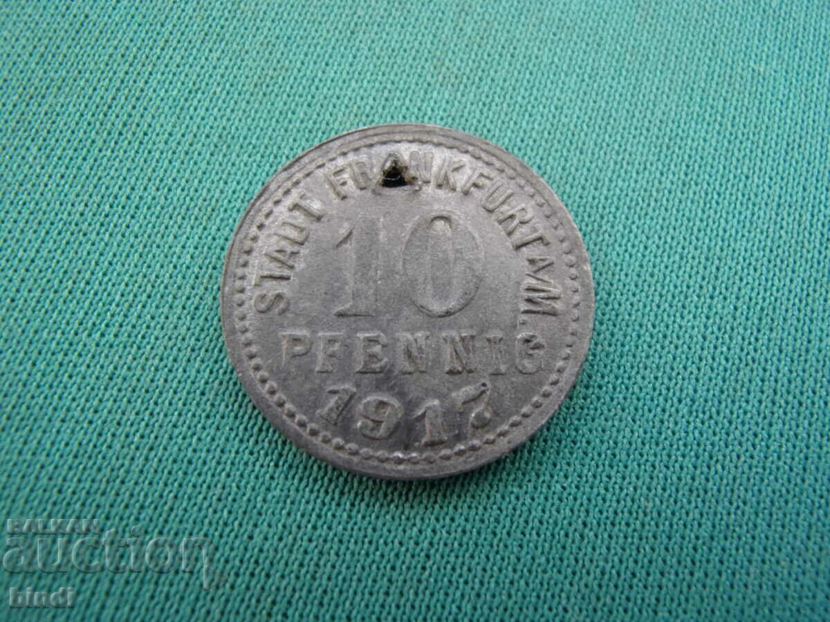 Germania 10 Pfennig 1917 Rar cu preț € 5.11 | 9.99 BGN