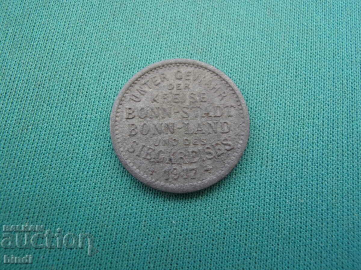 Germany 10 Pfennig 1917 Rare