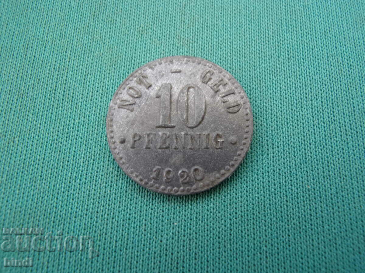 Germania 10 Pfennig 1920 Rar cu preț € 7.67 | 15.00 BGN