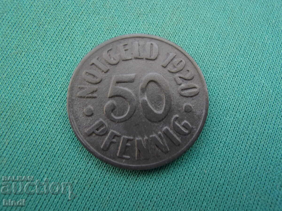 Germania 50 Pfennig 1920 Rar cu preț € 12.78 | 25.00 BGN