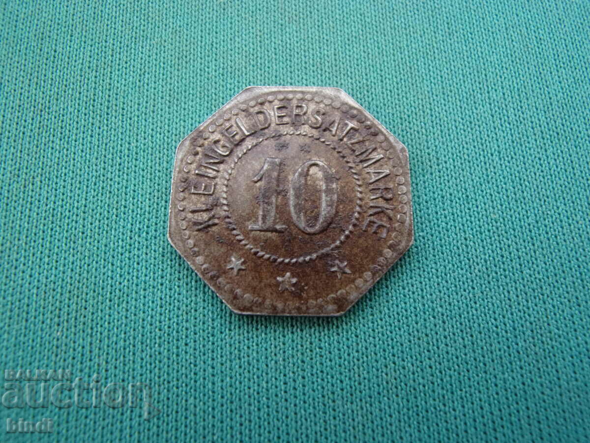 Germania 10 Pfennig 1917 Rar cu preț € 5.11 | 9.99 BGN