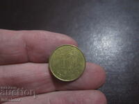 Hong Kong 10 cents 1994
