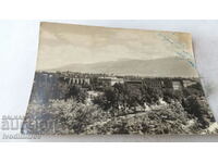 Καρτ ποστάλ Σοφία Θέα από την πόλη με τη Vitosha 1960