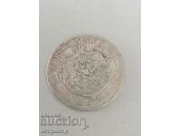 1 лея 1894 г. Румъния монета сребърна