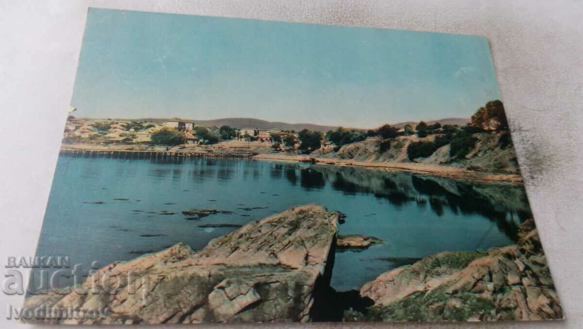 Carte poștală Ahtopol View 1960